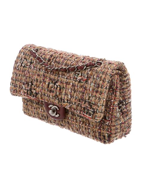 chanel tweed medium double flap|best chanel flap.